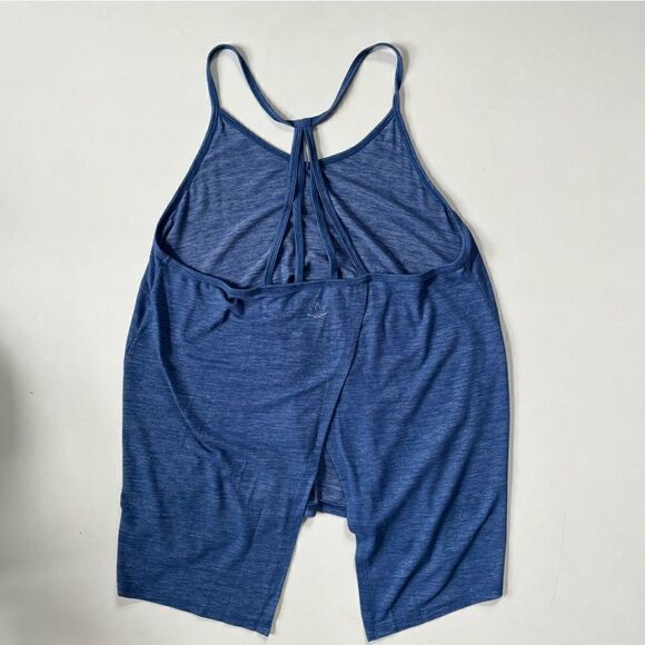 Beyond Yoga Cloud Heather Overlap Swing Tank L - Picture 5 of 7
